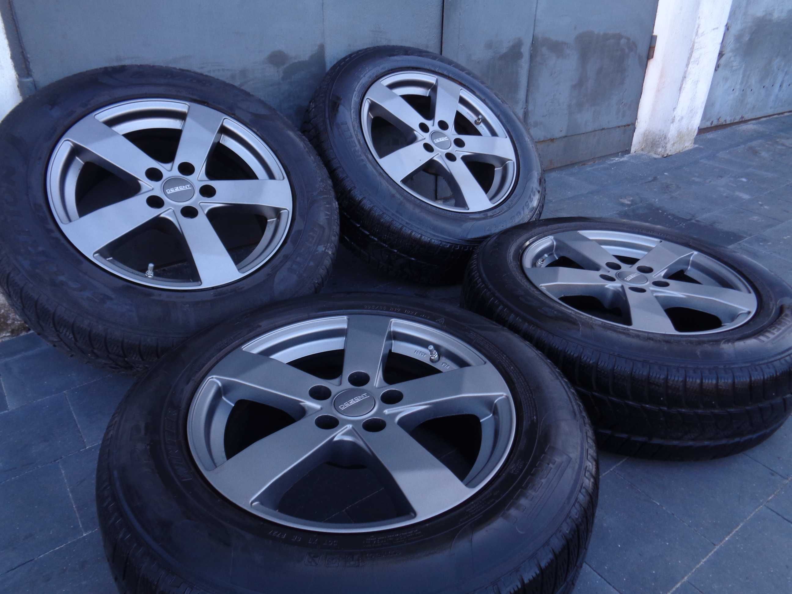 Alufelgi 17 DEZENT TD 5x114,3 Toyota Lexus Hyundai Kia Nissan, opony