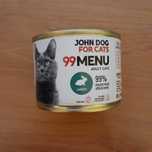 John Dog for Cats, 99 MENU królik 2x200g i bażant 4x200g
