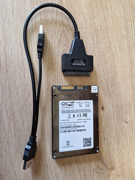 dysk ssd M.2 z adapterem