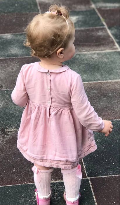 Платья по бирке 9-12 (80 см) но по факту от года до 1,6.