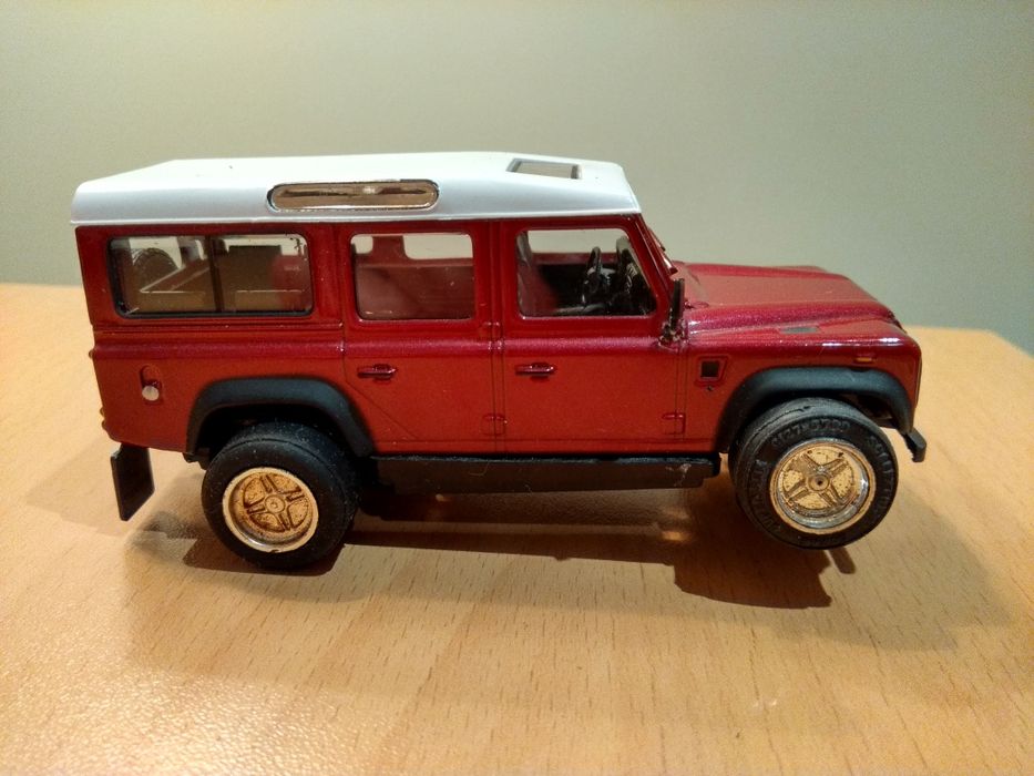 Slot Land Rover adaptação , escala 1:43