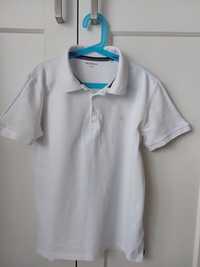 Koszulka polo chłopięca biała Reserved r. 164 bdb
