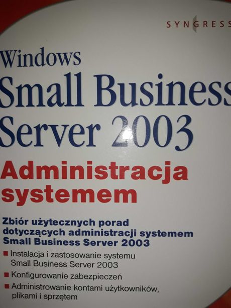 Windows  small Business Serwer  2003 Helion książka
