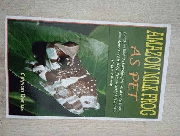 Livro Rãs leite da Amazónia