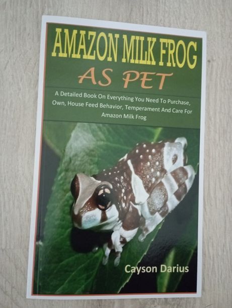 Livro Rãs leite da Amazónia