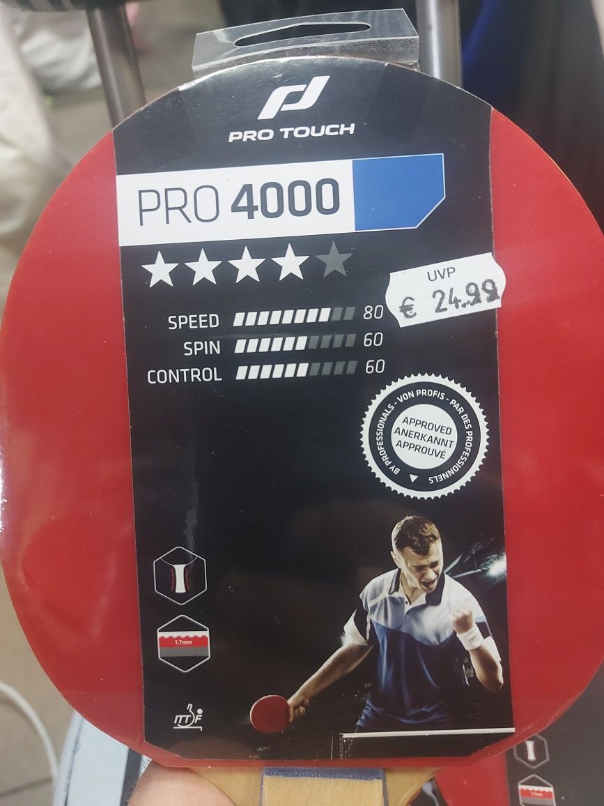 Ракетка для настільного тенісу PRO TOUCH PRO 4000 (412086-900050)