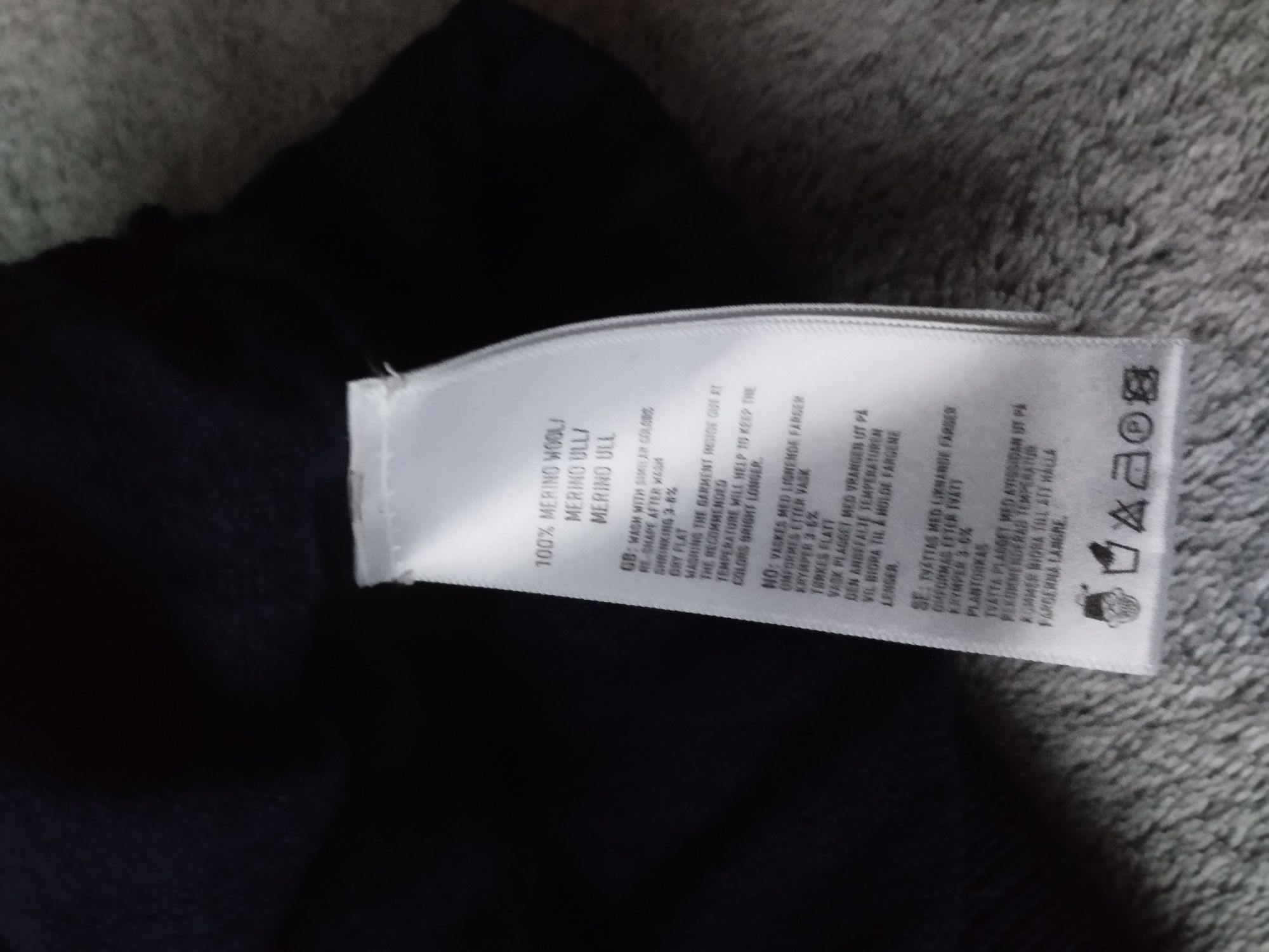 Sweter męski merino rozm L