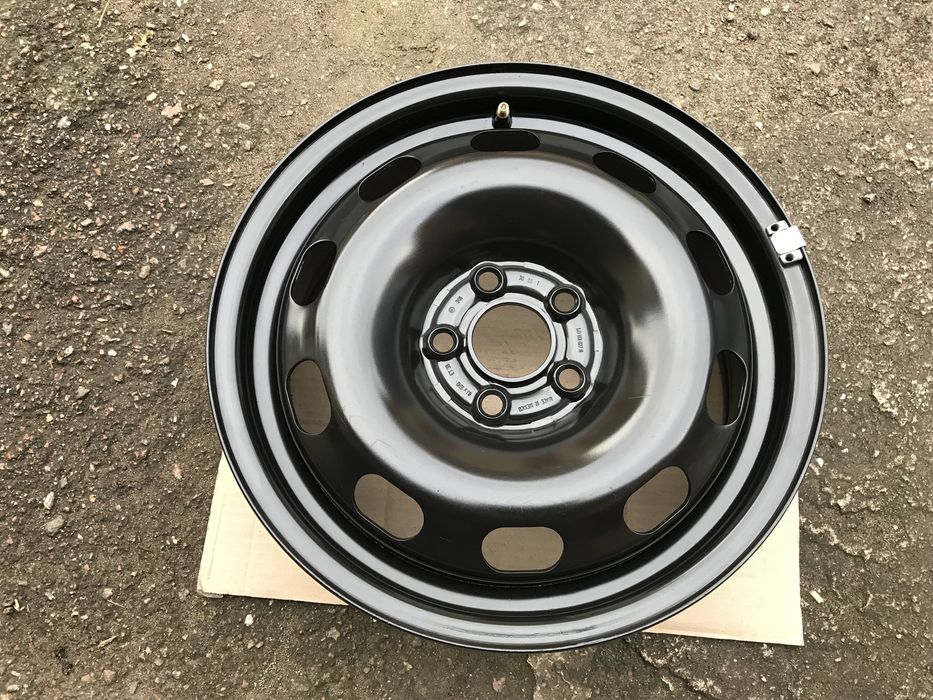 Сталевий диск Фольцваген Шкода 5х100 R15 ET38 новий з запаски