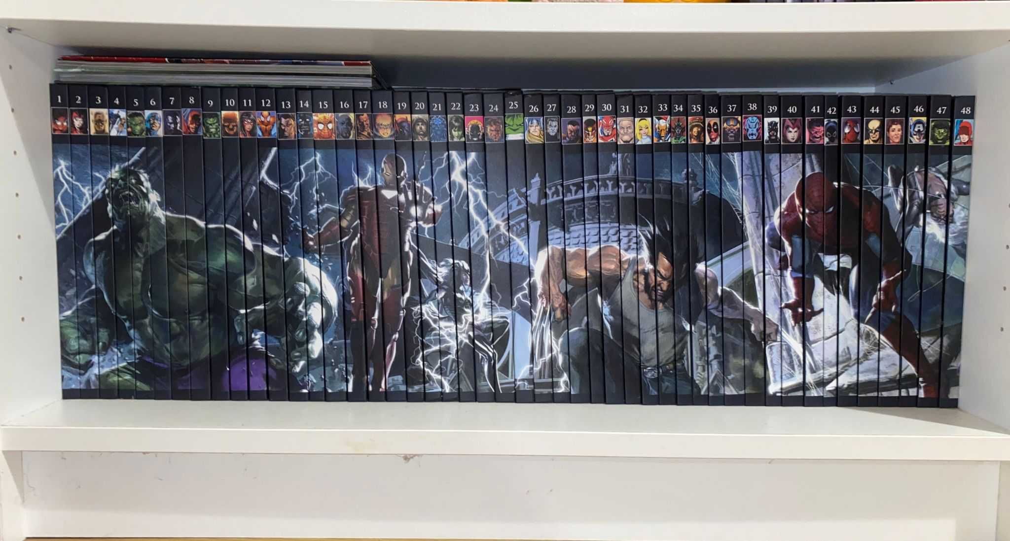Coleção Oficial Livros Graphic Novels Marvel