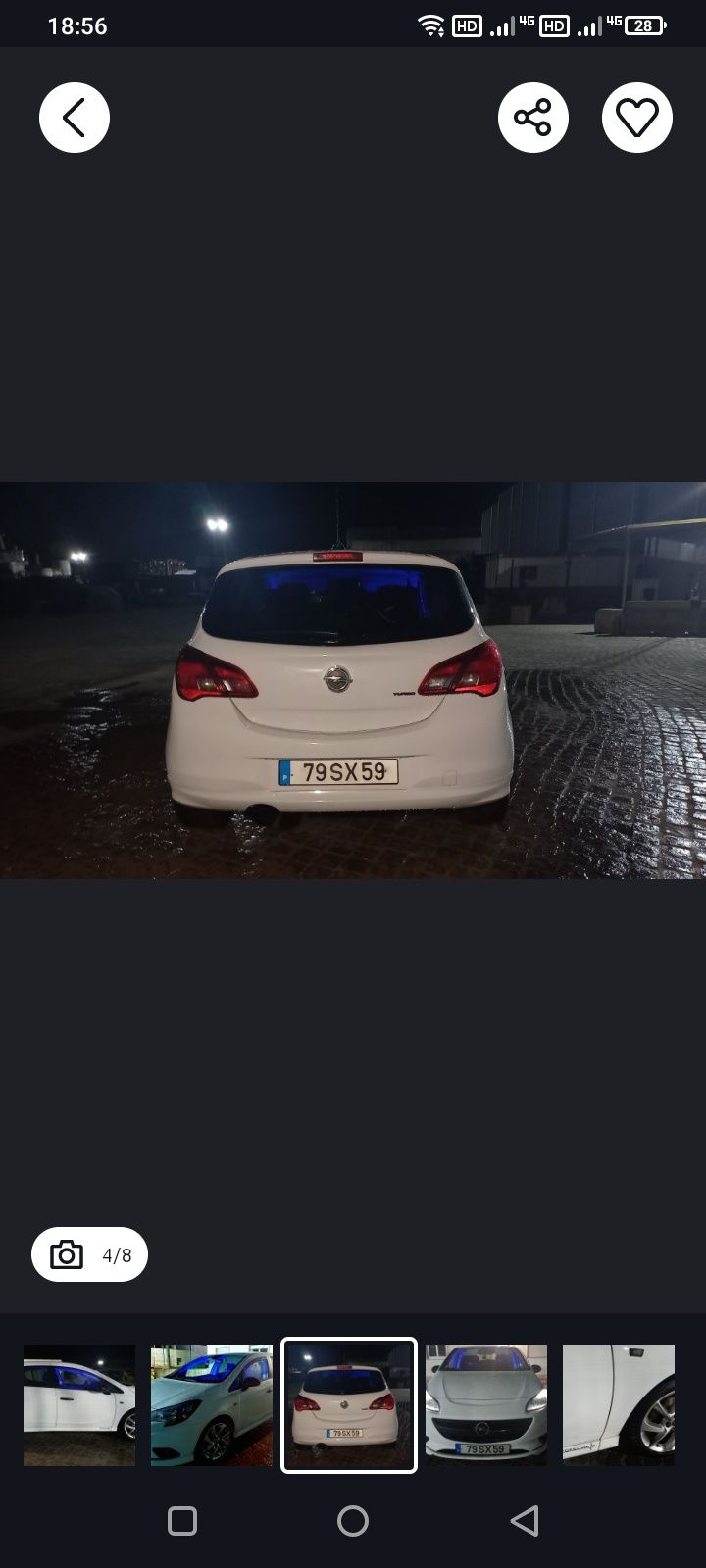 Opel corsa E 2017 Opc Line