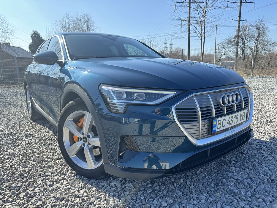 Audi E-Tron 2021 рік Європа , не бита