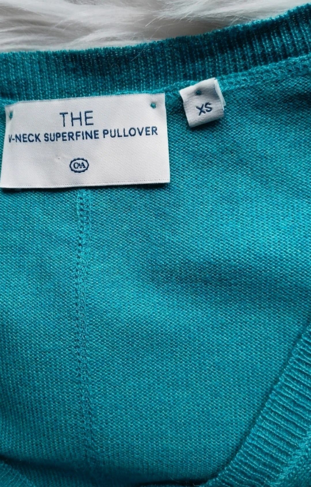 Sweter jedwab + kaszmir C&A premium