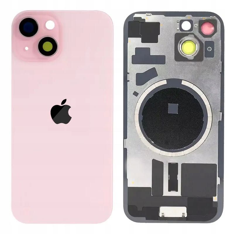 PANEL TYLNY Szkło Tył MagSafe Mocowania Ramka iPhone 15 Pink Różowy