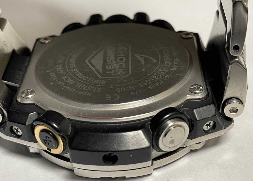 Zegarek Casio G-SHOCK GST-B100D G-Steel Solar Bluetooth