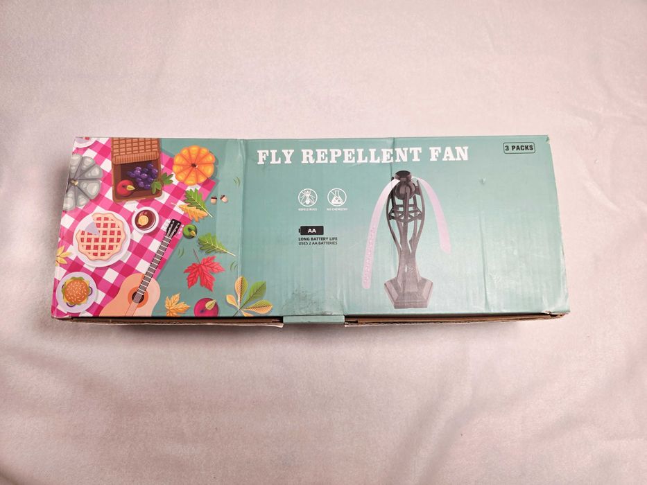 Wentylator odstraszający muchy - Zestaw 3x – Fly Repellent Fan