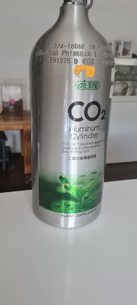 Garrafa de co2 aquario