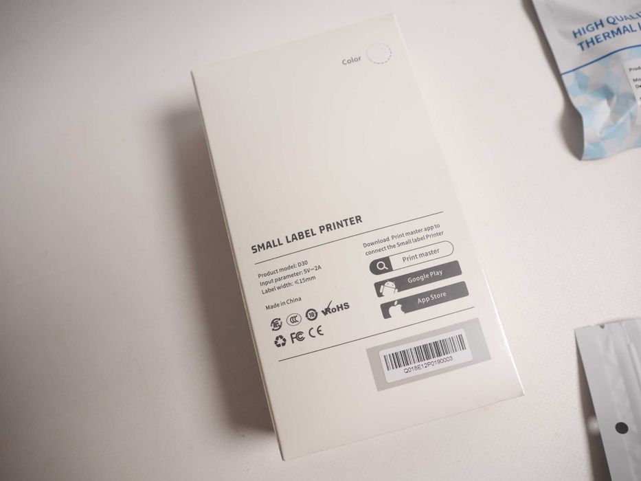 Термопринтер для етикеток Phomemo D30