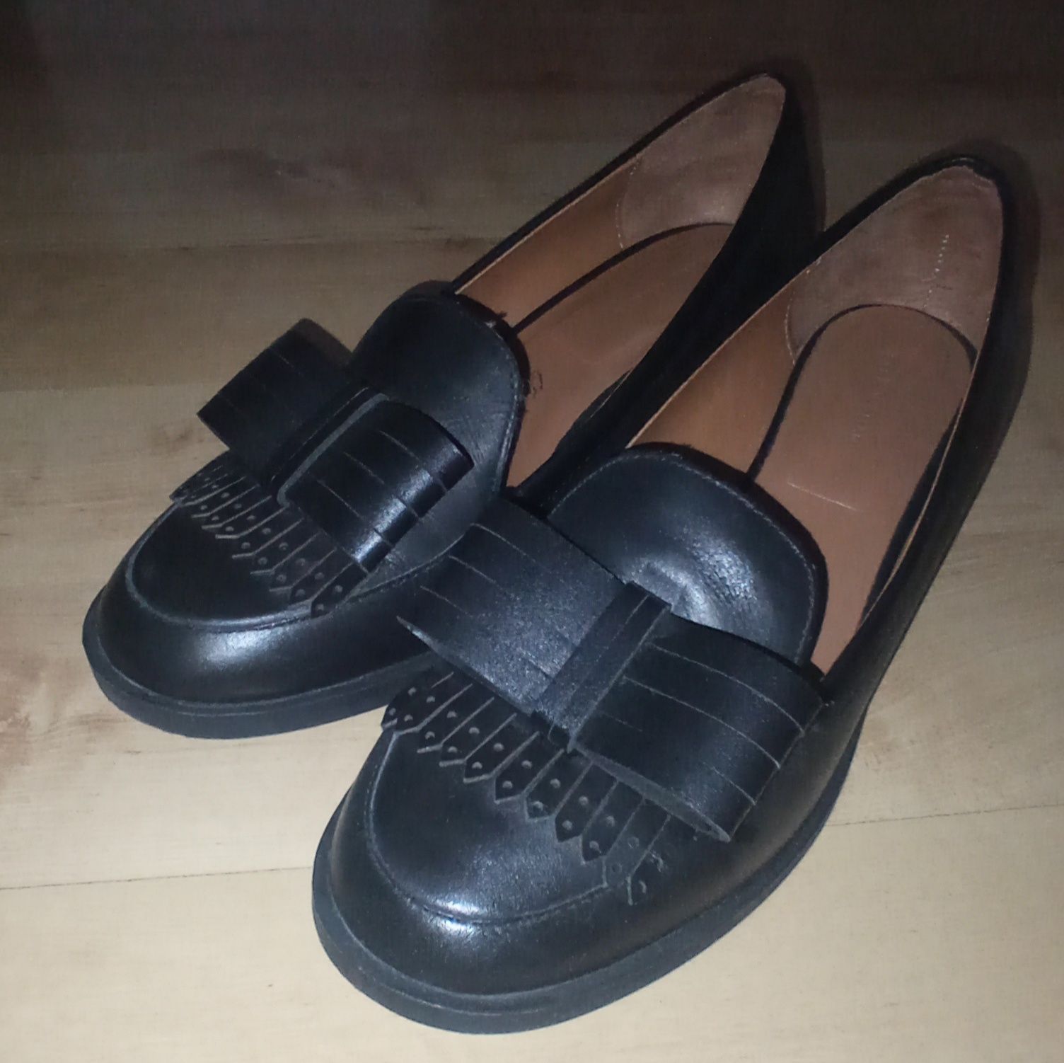 Buty mokasyny Zara damskie r.39