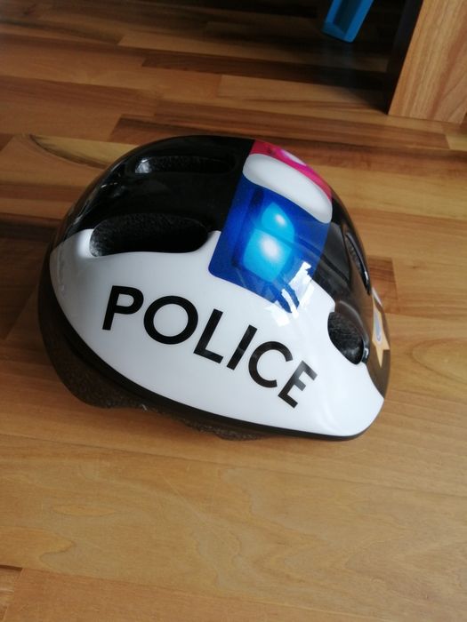 Kask rowerowy Policja XS