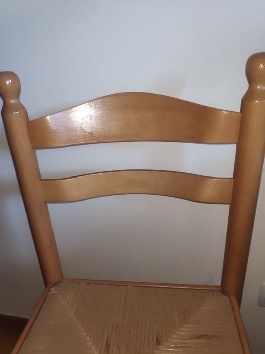 Cadeiras pinho maciço, como novas