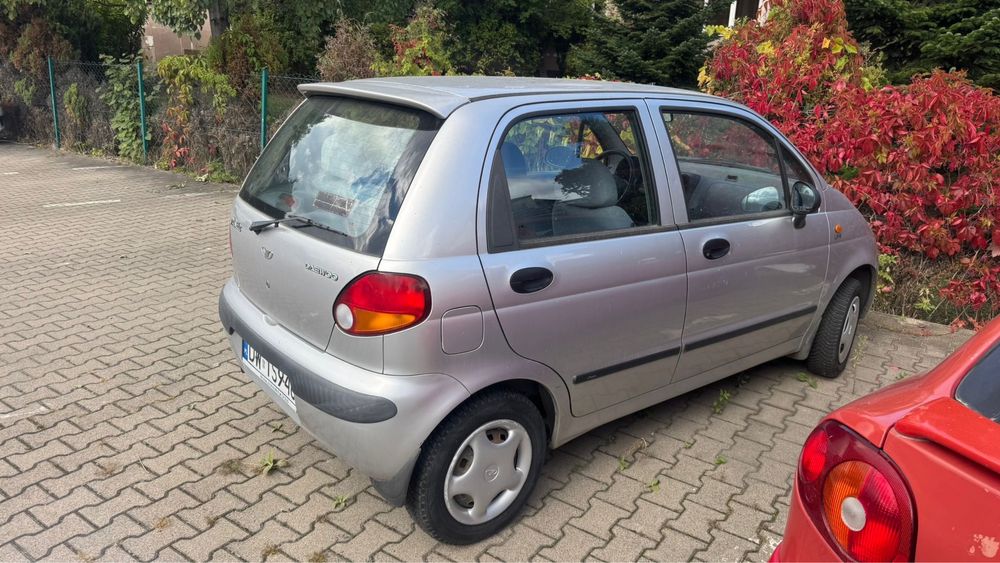 Matiz Deawoo 1999 rok, 88000 przebiegu