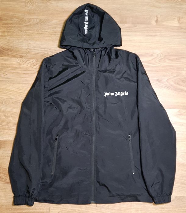Kurtka Wiatrówka Palm Angels S Czarna