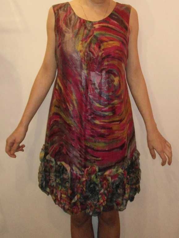 Sukienka damska Prada z naturalnego jedwabiu