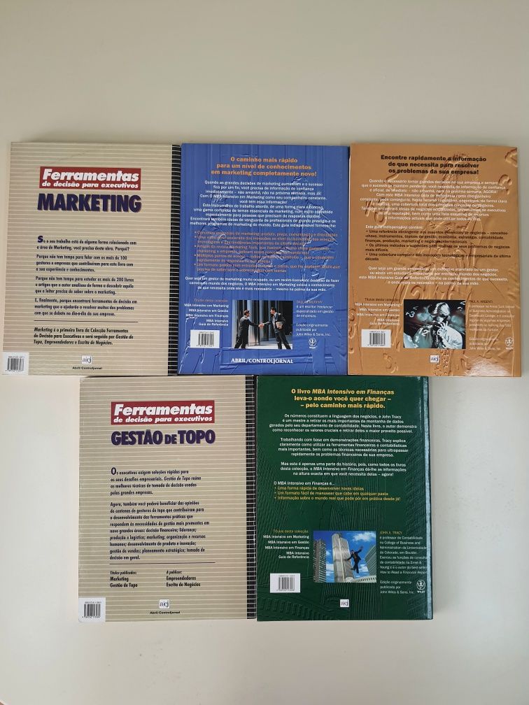 Coleção livros MBA intensivo