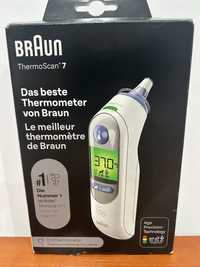 Termometr do ucha douszny BRAUN IRT6520 THERMOSCAN 7