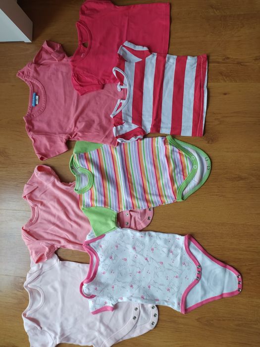 Ubranka dla dziewczynki r. 68