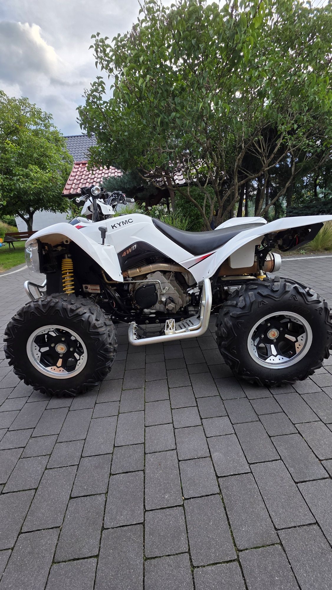 Quad ATV Kymco Maxxer 400, Super stan, Nowy Akumulator