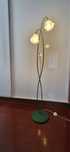 Lampa stojąca z dwoma kloszami