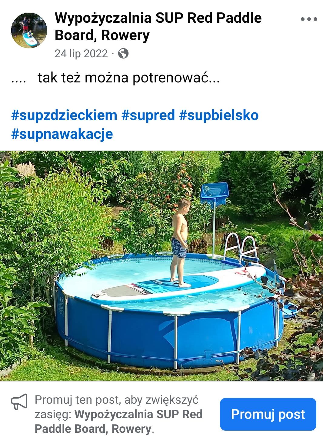 Deski Sup Red Ride 10,6 lub 10,8  lekka