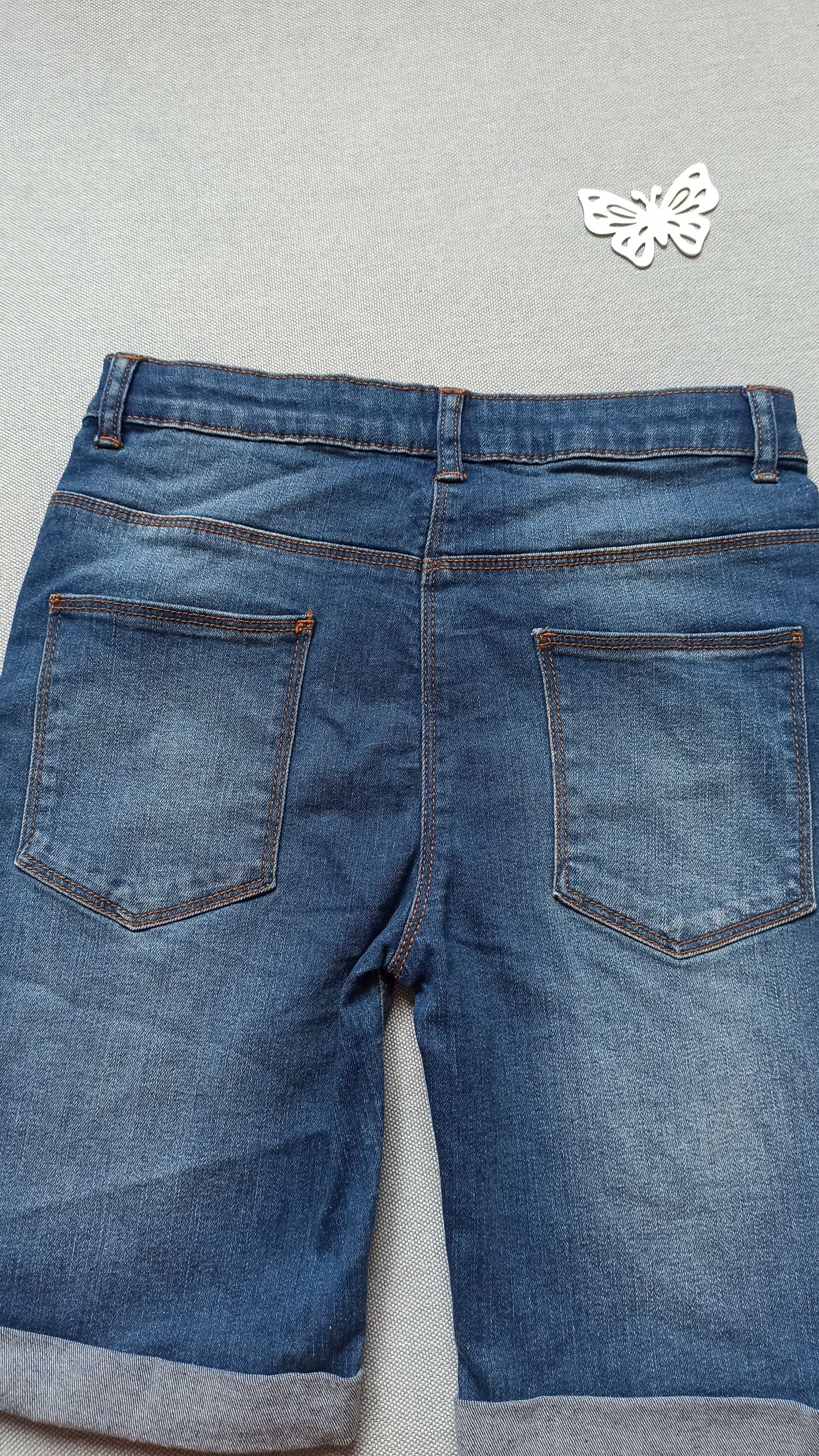 Дитячі джинсові шорти 10-11 років для дівчинки