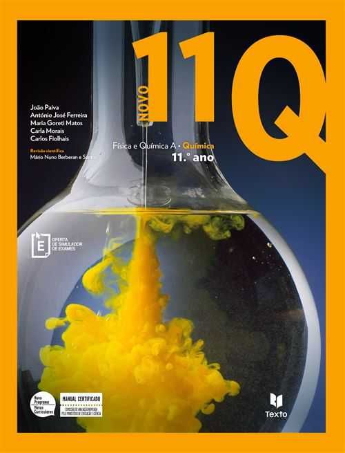 Novo 11Q Física e Química A: Química 11º Ano - Manual do Aluno