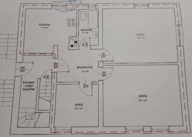 Mieszkanie, balkon, 3 pokoje, Niemodlin ul. Żeromskiego + garaż 40m2