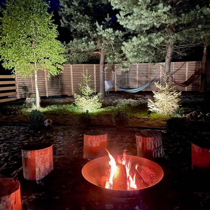 Ogrodzony domek nad morzem Sasino z balią kominkiem jacuzzi kaszuby