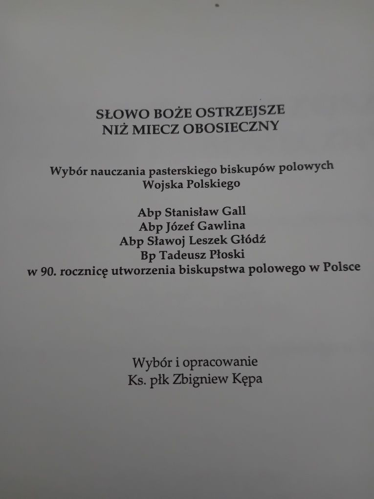 Słowo Boże Ostrzejsze Niż Miecz Obosieczny