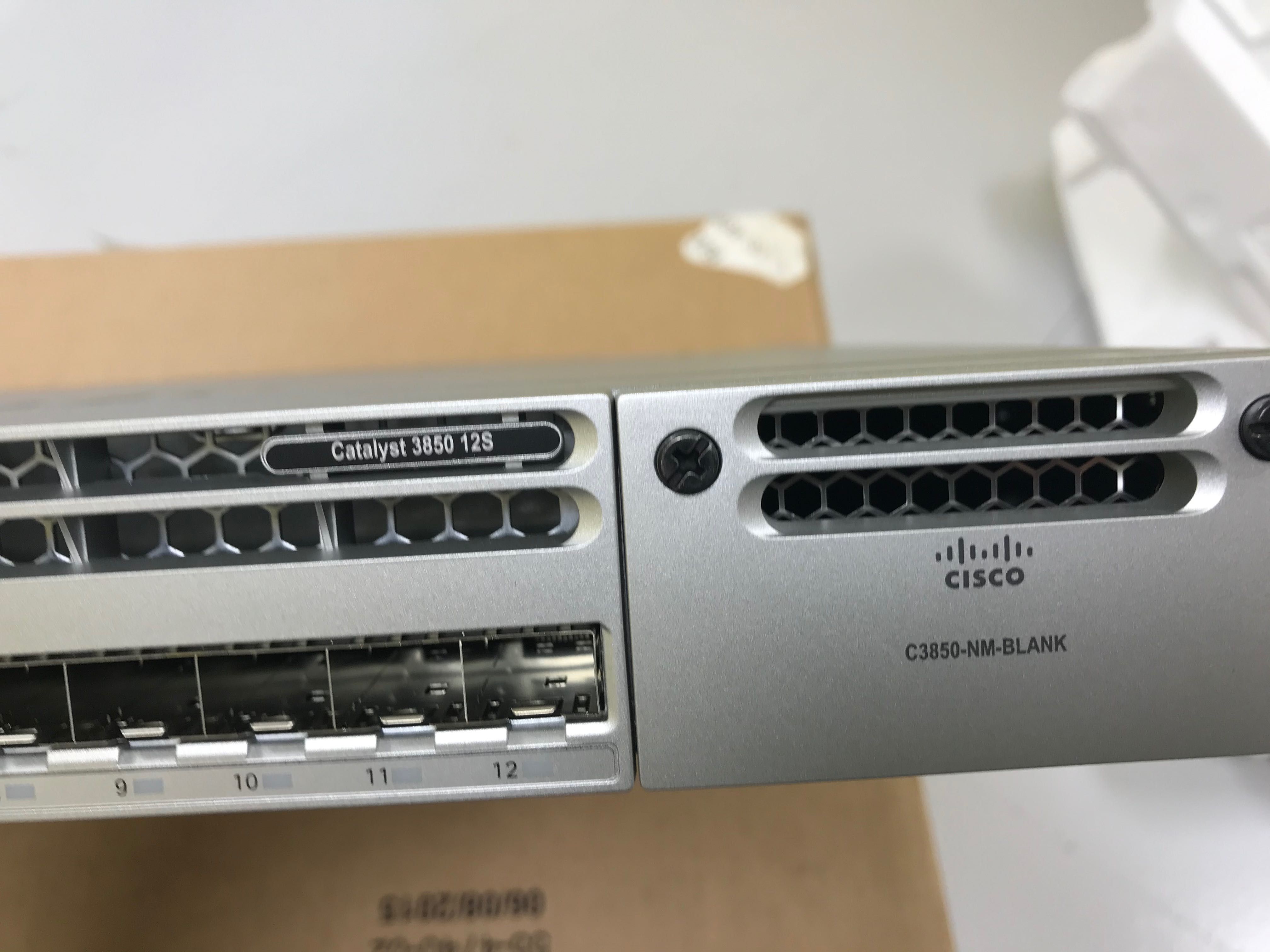 Cisco 3850-12s como NOVO