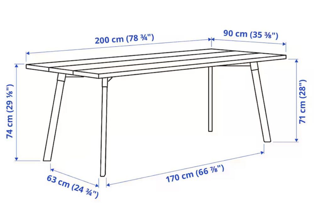 Stół Ikea Ypperlig