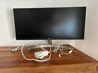 Monitor LG UltraWide 29W novo