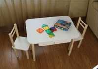 Стіл і стільчик дерев'яний дитячий столик лдсп меблі в дитячу новий