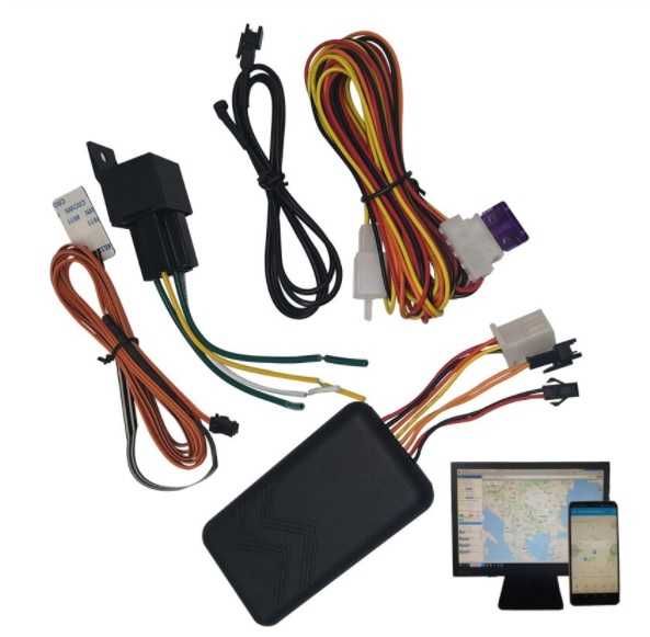 GPS Tracker Anti-Roubo (Corta Corrente - Bateria Interna - Microfone)