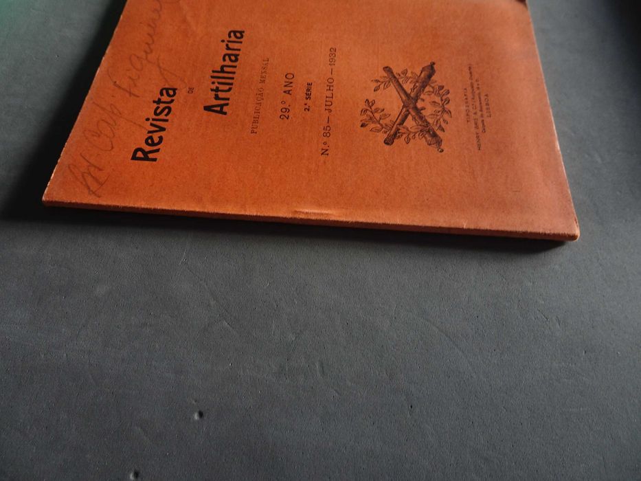 Revista de Artilharia 29º ano - nº 85 Outubro 1932