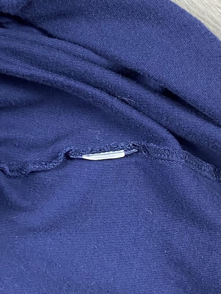 Tommy hilfiger jeans футболка l размер синяя оригинал