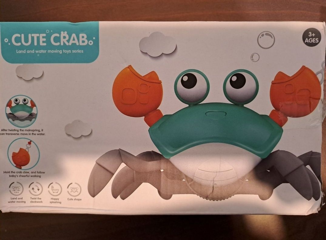 Crazy Crab zabawka chodzący krab