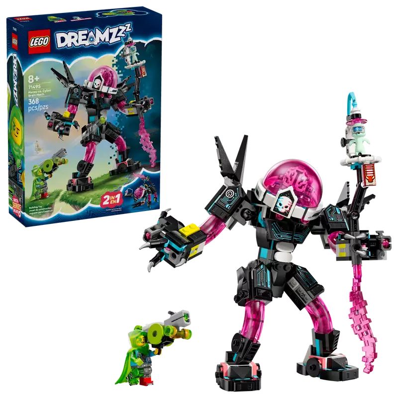 LEGO DREAMZzz™ Mateo kontra mech Cybermózgowca 71495
