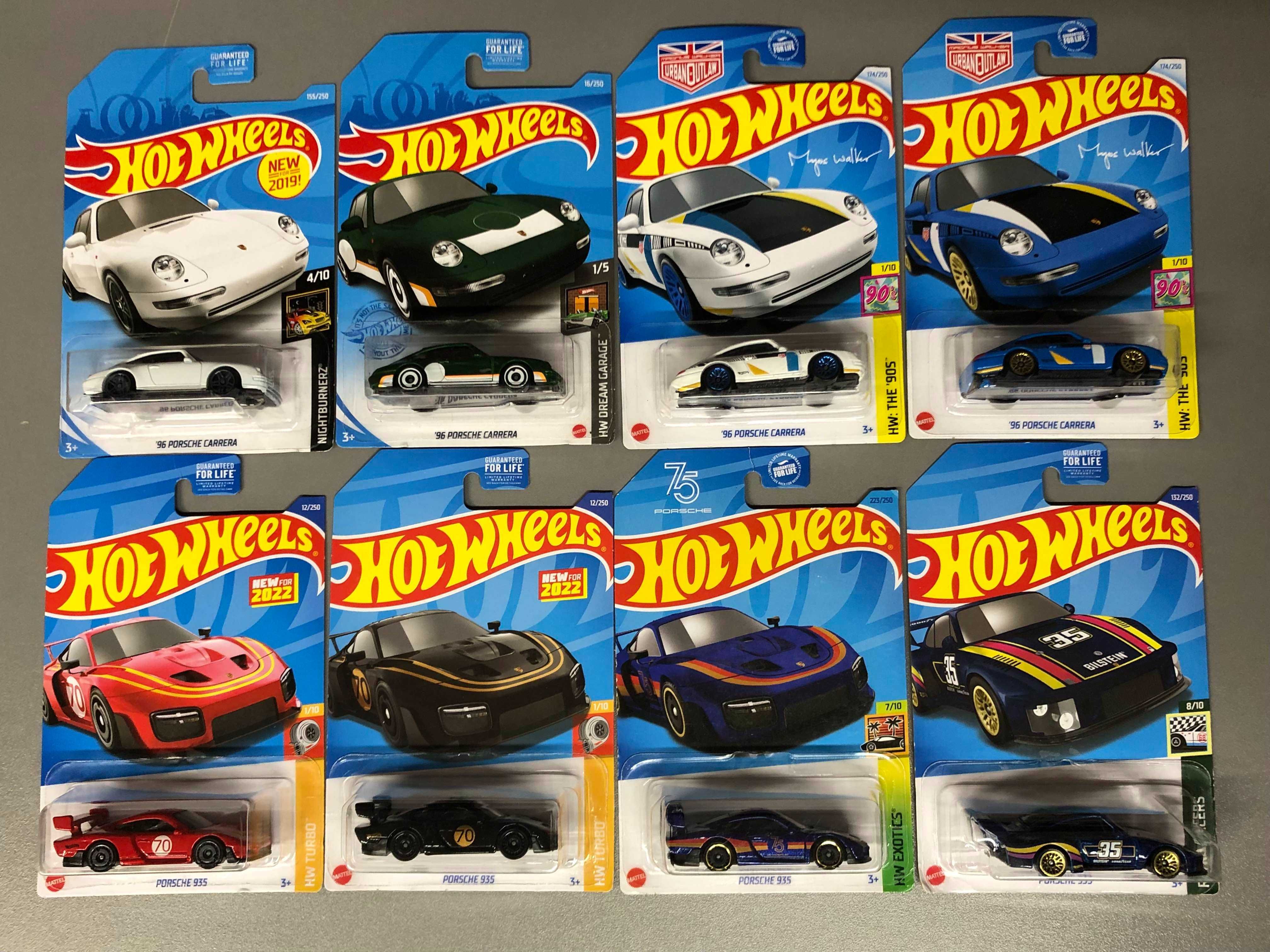 Масштабні моделі Hot Wheels - Porsche (main, Premium, RLC)