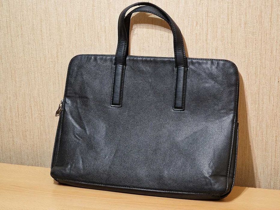 Сумка для ноутбука ZARA, натуральна шкіра 15.6-16" В ідеальному стані