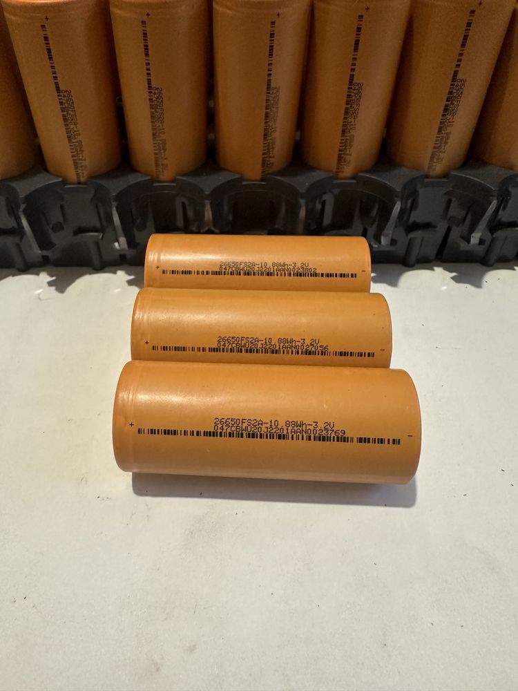 Акумулятор 26650 LifePo4 3500 mAH
(Нові)